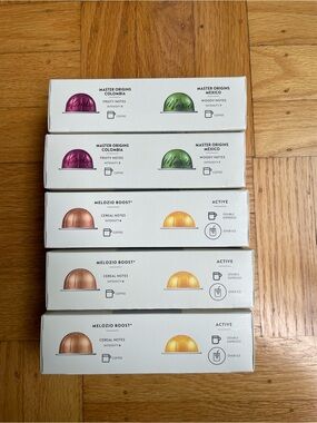 NEW Nespresso Vertuo Pods Variety Sample pack Set of 5
